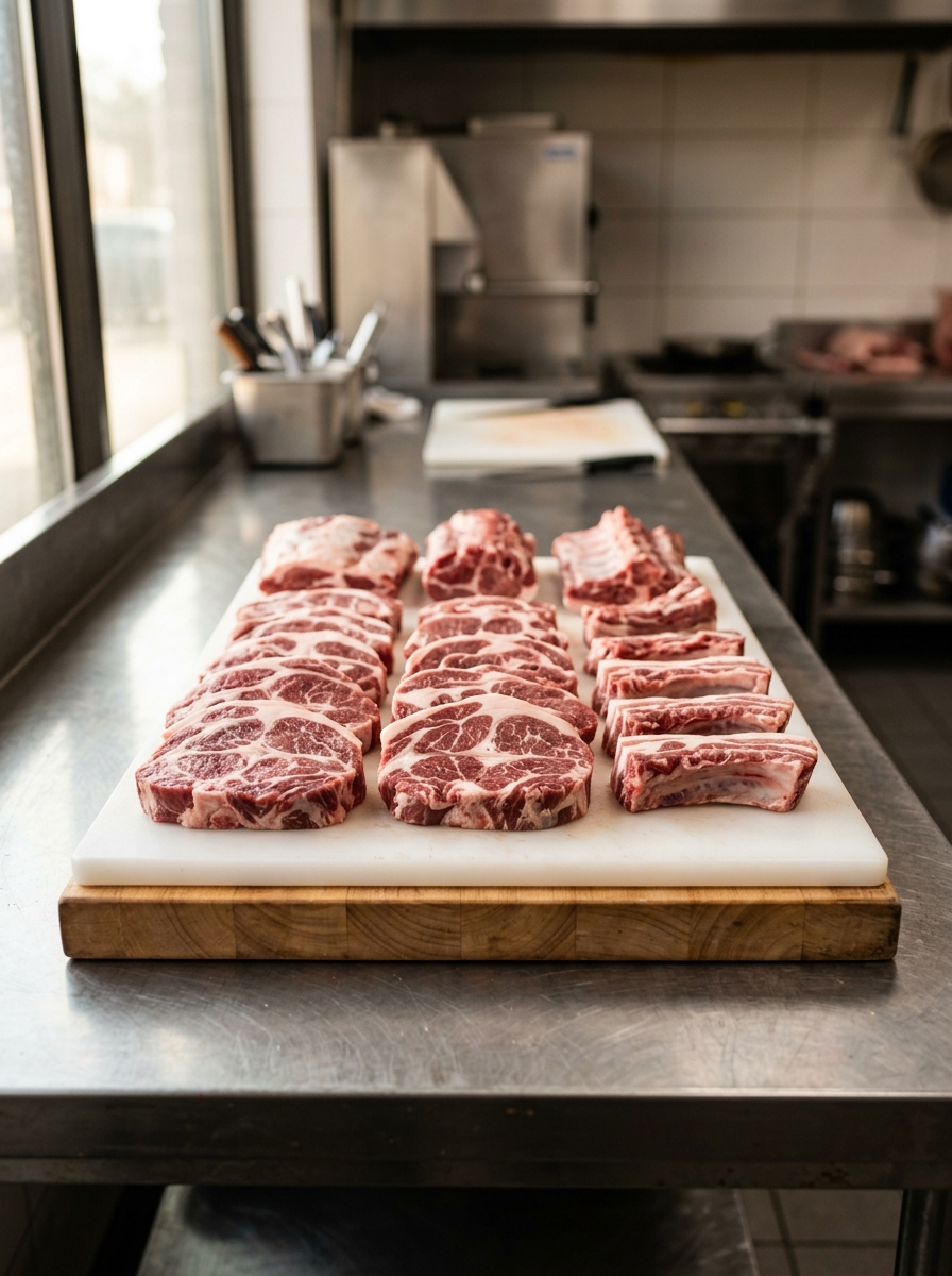 목뼈 등뼈 세절